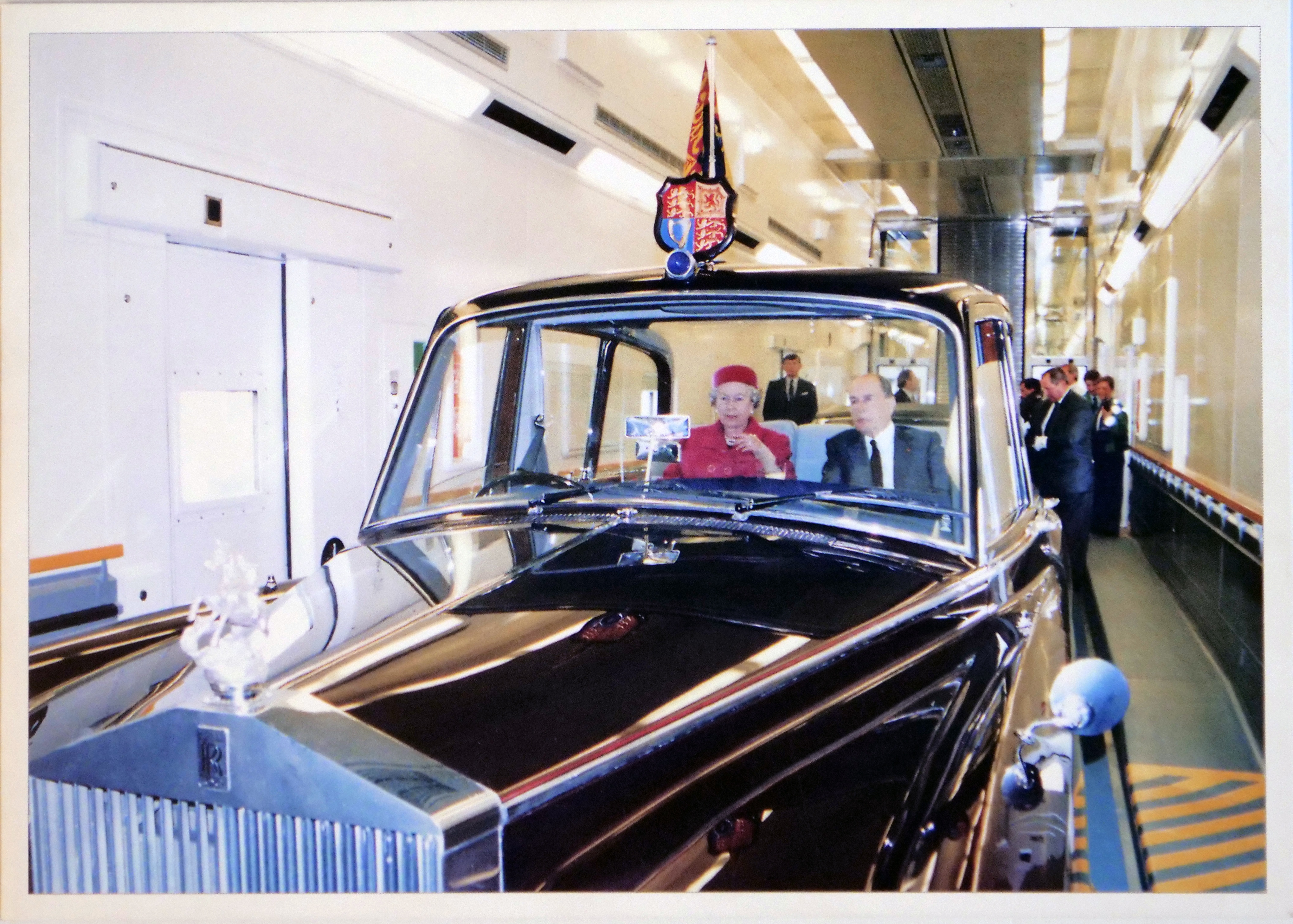 Inauguration historique du tunnel sous la Manche – 6 mai 1994, traversée en Navette Passagers d’Eurotunnel