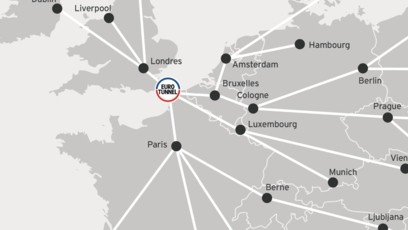 26% des échanges commerciaux entre le Royaume-Uni et l’Europe transitent via le tunnel sous la Manche