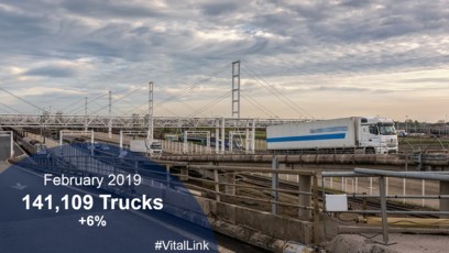 Shuttle traffic for February 2019