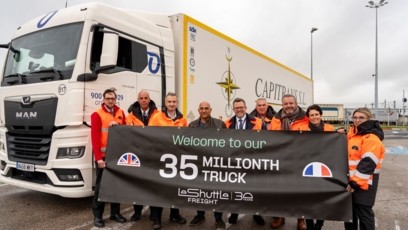 35 Million Trucks: LeShuttle Freight Hits Cargo Milestone