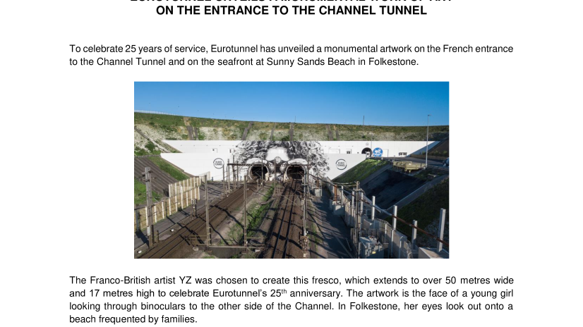 channel tunnel entrance