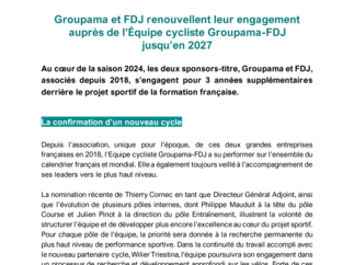 CP GROUPAMA_reconduction Groupama-FDJ