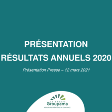 Groupama Resultats 2020 - Presentation Presse