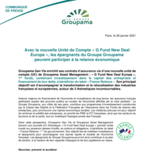 CP Groupama Fund New Deal Europe