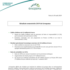 GROUPAMA RÉSULTATS SEMESTRIELS 2019 – COMMUNIQUÉ DE PRESSE.pdf