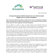 CP_LE GROUPE GROUPAMA ET NATIXIS INNOVENT AVEC UNE UNITÉ DE COMPTE ENGAGÉE DANS LA TRANSITION ÉNERGÉTIQUE_290419.pdf