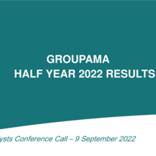 GROUPAMA RÉSULTATS SEMESTRIELS 2022 – PRÉSENTATION ANALYSTES ET INVESTISSEURS