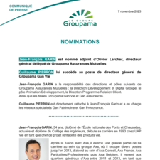 CP GROUPAMA_Nominations Garin Pierron