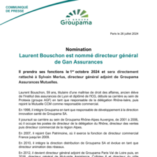 CP GROUPAMA nomination Laurent Bouschon