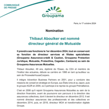 CP GROUPAMA_nomination Thibaut Aboulker