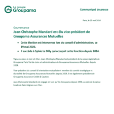 CP Groupama Grouvernance : élection Jean-Christophe Mandard