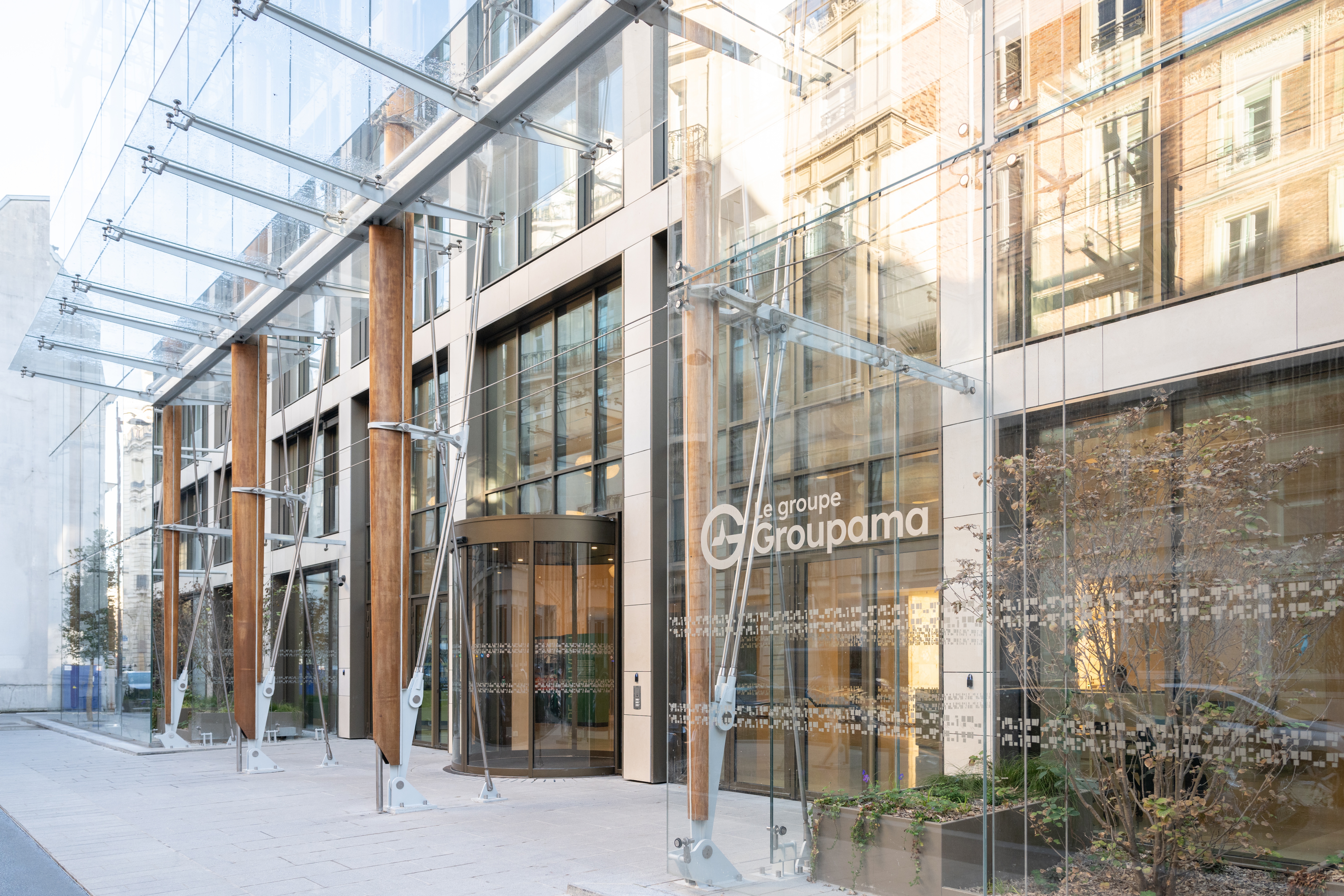 Façade siège groupe Groupama © crédit Margot Fayol
