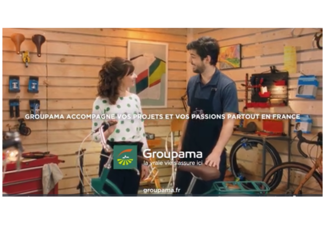 Découvrez le nouveau film publicitaire TV de Groupama
