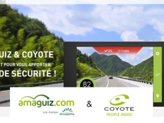 Amaguiz et Coyote lancent une offre commune pour la sécurité de tous les automobilistes