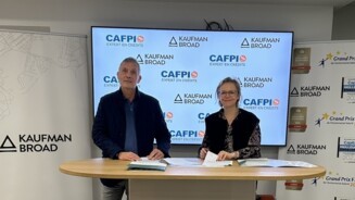 Signature partenariat CAFPI et Kaufman & Broad