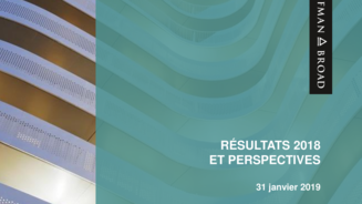 Présentation résultats annuels 2018