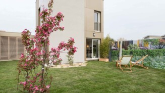 BUSSY-ST-GEORGES - Maison témoin ossature bois - Jardin.jpg
