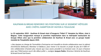 KAUFMAN & BROAD RENFORCE SES POSITIONS SUR LE SEGMENT HÔTELIER A TOULOUSE.pdf