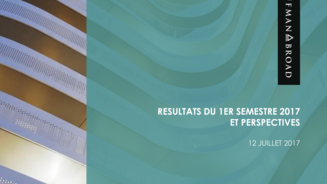 Présentation des résultats du 1er semestre 2017