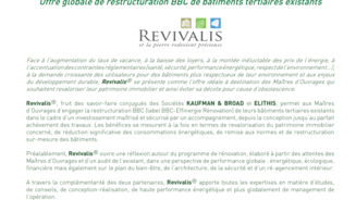 KAUFMAN & BROAD et ELITHIS signent un partenariat et créent Revivalis