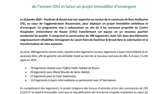 Communiqué de presse Bois Guillaume - Le Domaine