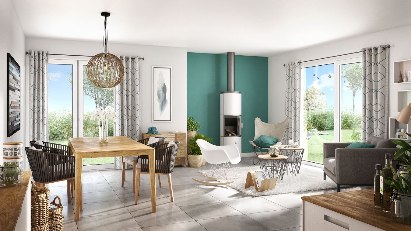 BUSSY-ST-GEORGES Le Jardin des cerisiers salon