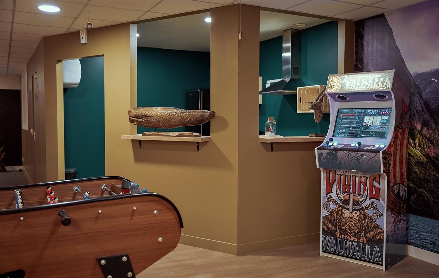 Résidence étudiant salle de jeux partagée - Uppe Halls Rouen