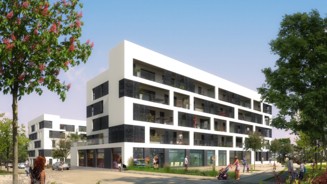 SAFAUR et INVESTIR IMMOBILIER NORMANDIE posent la 1ère pierre du projet « Les Hauts de la Haie Vigné » à Caen