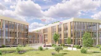 Visite officielle du chantier du nouvel établissement Clésence de Compiègne