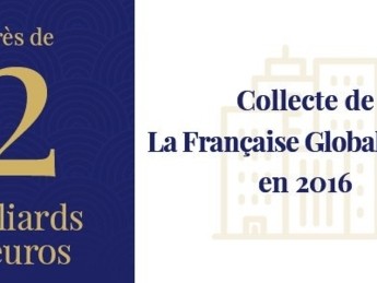 Avec près de 2 milliards* d’euros collectés, La Française Global REIM poursuit sa forte croissance en 2016