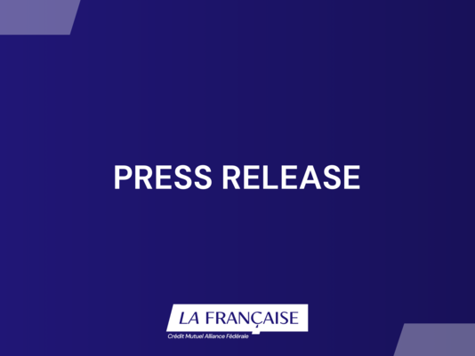 La Française announces the appointment of Guillaume ALLARD as CEO of  La Française Real Estate Managers