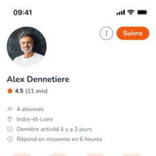 Profil utilisateur leboncoin - iOS