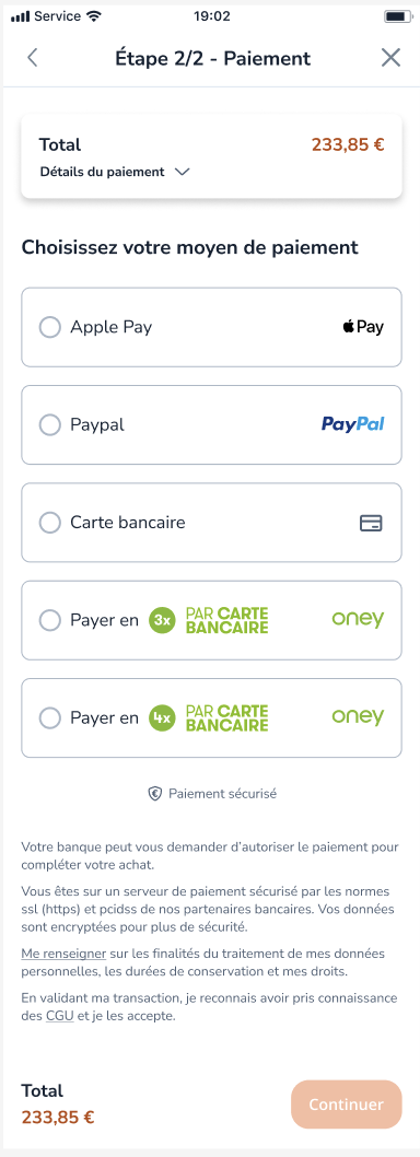 Leboncoin - Transaction - Solutions de paiement