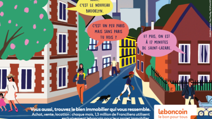 leboncoin déploie une campagne de communication  d’envergure pour sa catégorie Immobilier