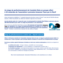 Communiqué - Stage Prévention Macif - Amazone team.pdf