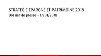 [DOSSIER DE PRESSE] Assurance Vie performances 2017