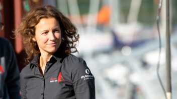 [PHOTO] Isabelle Joschke - skipper de l'Imoca MACSF