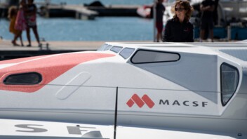 [PHOTO] Isabelle Joschke, skipper de l'IMOCA MACSF