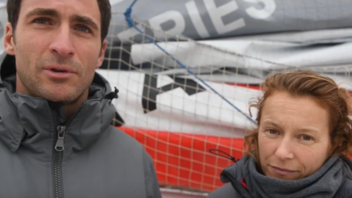 [PHOTO] Morgan La Gravière et Isabelle Joschke à Brest