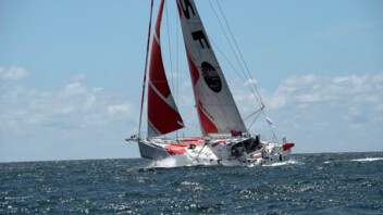 [PHOTO] L'IMOCA MACSF en mer