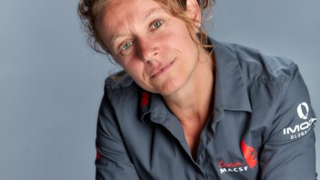 [PHOTO] Isabelle Joschke, skipper de l'IMOCA MACSF