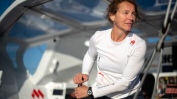 [PHOTO] Isabelle Joschke en route vers Les Sables d'Olonne