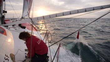 [PHOTO] Isabelle Joschke lors de la Rolex Fastnet Race