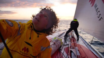 [PHOTO] Isabelle Joschke et Fabien Delahaye lors de la Rolex Fastnet Race 2021
