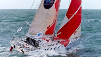 [PHOTO] L'IMOCA MACSF au départ de la Transat Jacques Vabre 2021