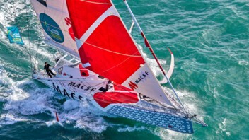 [PHOTO] L'IMOCA MACSF au départ de la Route du Rhum 2022