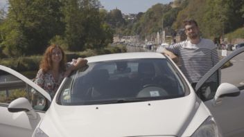 [PHOTO] Mathilde et Antoine pendant leur road trip médical