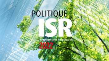 [PUBLICATION] Politique ISR 2022