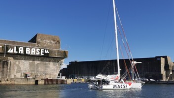 [PHOTO] L'IMOCA MACSF de nouveau en course