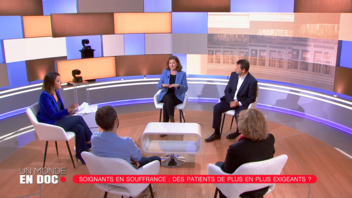 [VIDEO] Débat "Soignants en souffrance" - Un monde en doc - Public Sénat